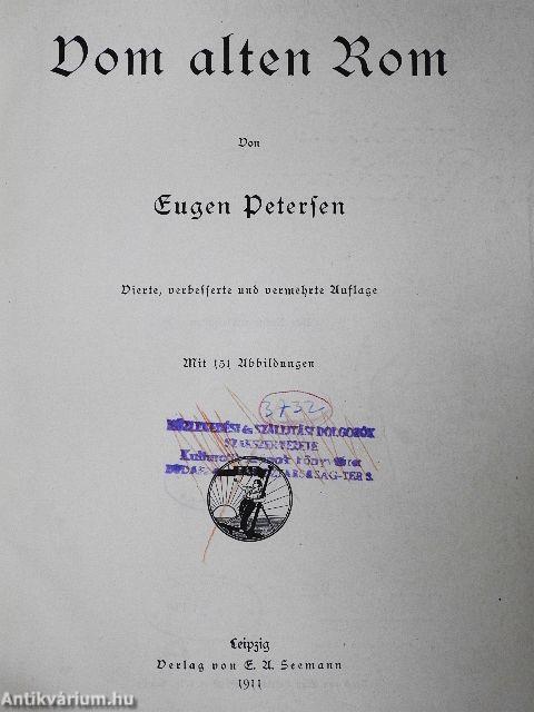 Vom alten Rom (gótbetűs)