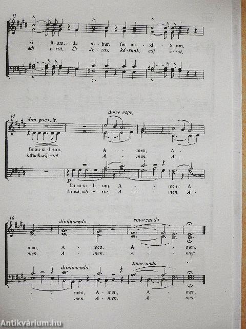 Motetták és Kodály énekei