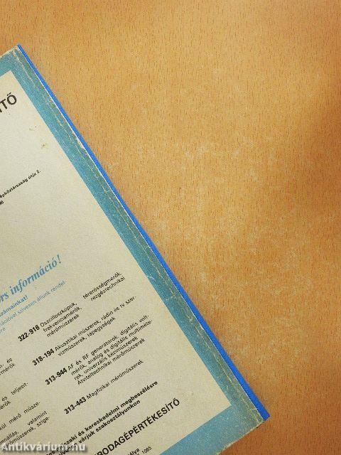 A Rádiótechnika évkönyve 1987