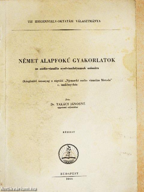 Német alapfokú gyakorlatok