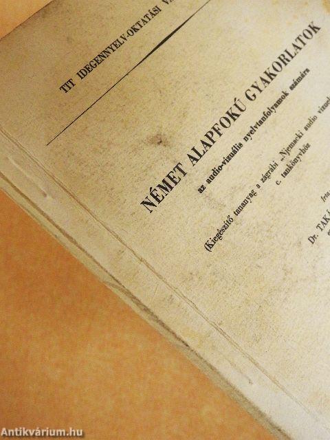 Német alapfokú gyakorlatok