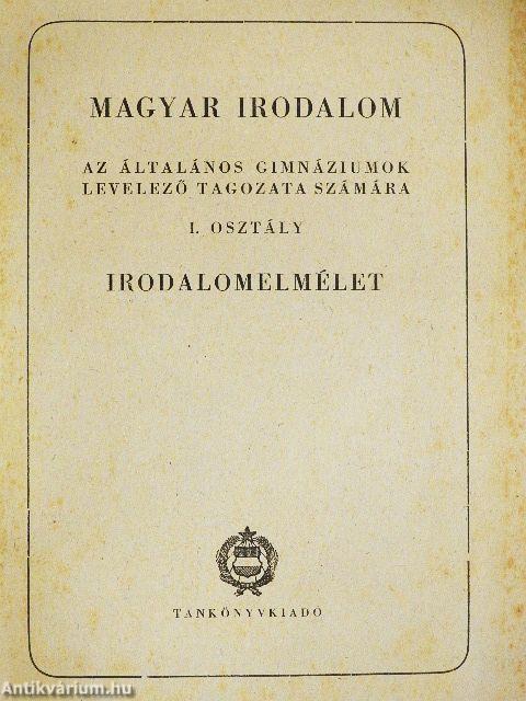 Magyar irodalom I.