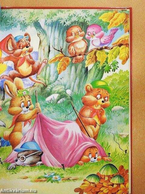 Égszínkék nyulacska iskolába jár