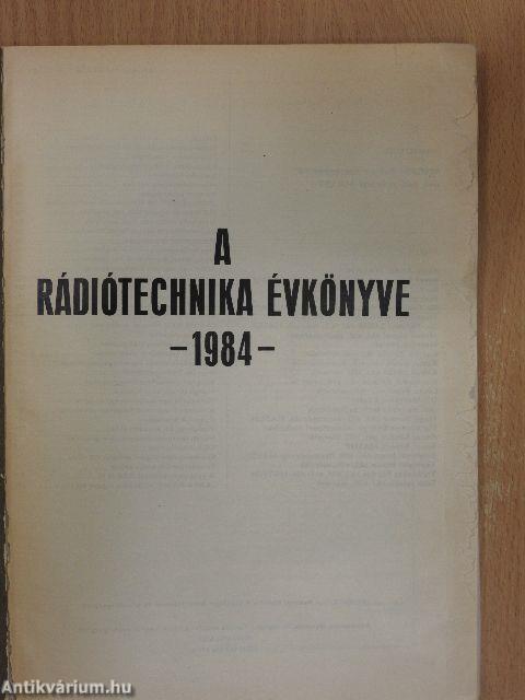A Rádiótechnika évkönyve 1984