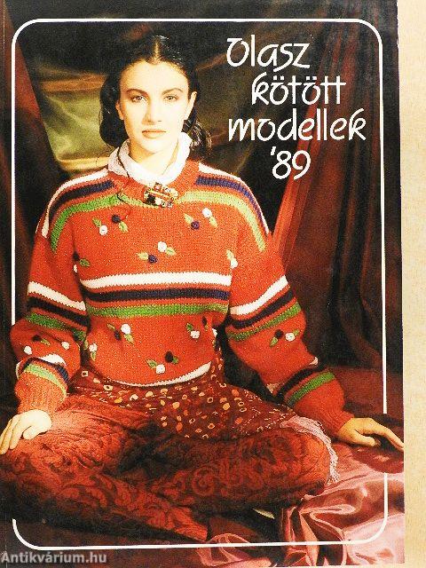 Olasz kötött modellek '89