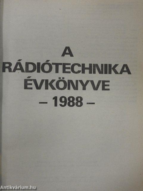 A Rádiótechnika évkönyve 1988