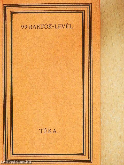 99 Bartók-levél