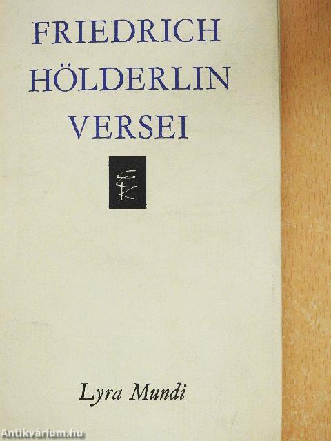 Friedrich Hölderlin versei