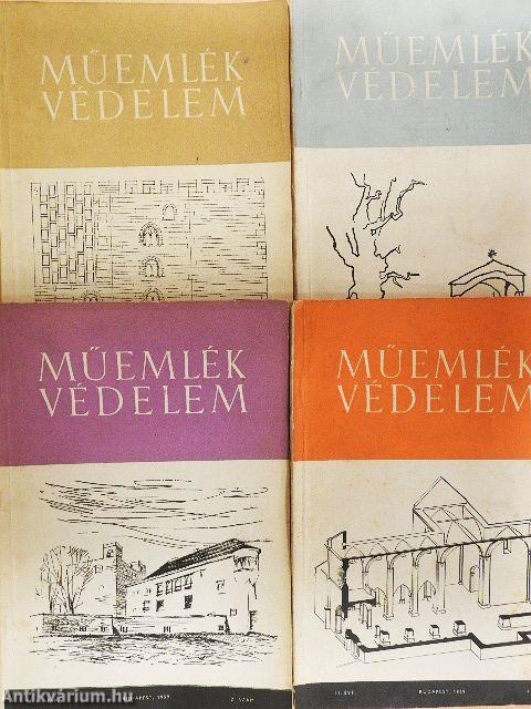 Műemlékvédelem 1959/1-4.