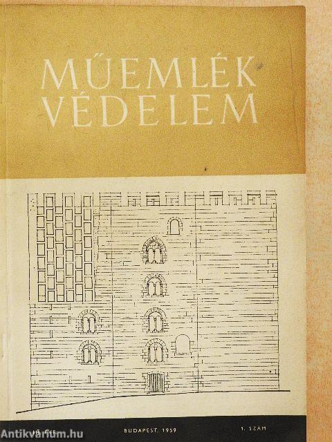 Műemlékvédelem 1959/1-4.