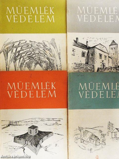 Műemlékvédelem 1958/1-4.