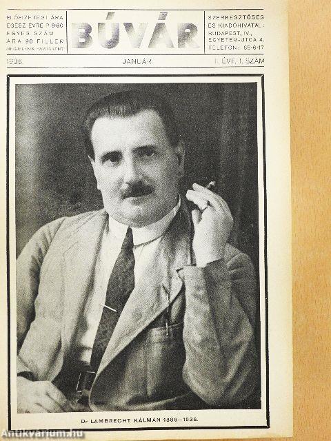 Búvár 1936. január-december