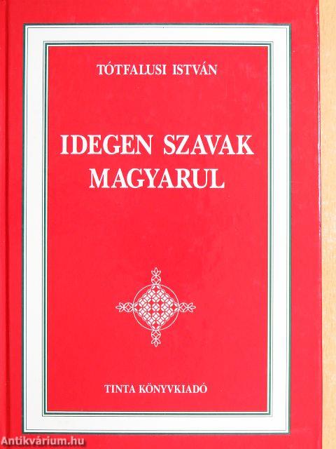 Idegen szavak magyarul