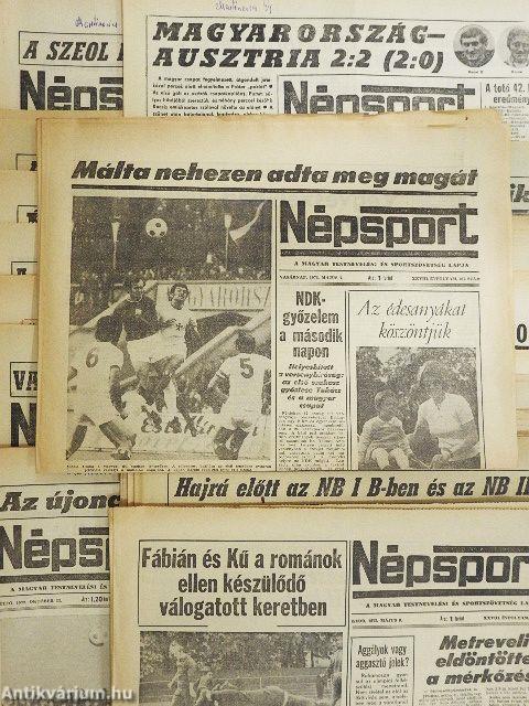 Népsport 1972. (nem teljes évfolyam)