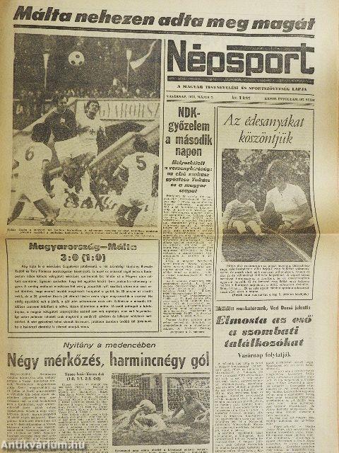 Népsport 1972. (nem teljes évfolyam)