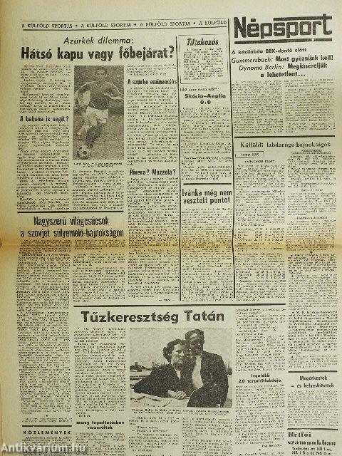 Népsport 1970. (nem teljes évfolyam)