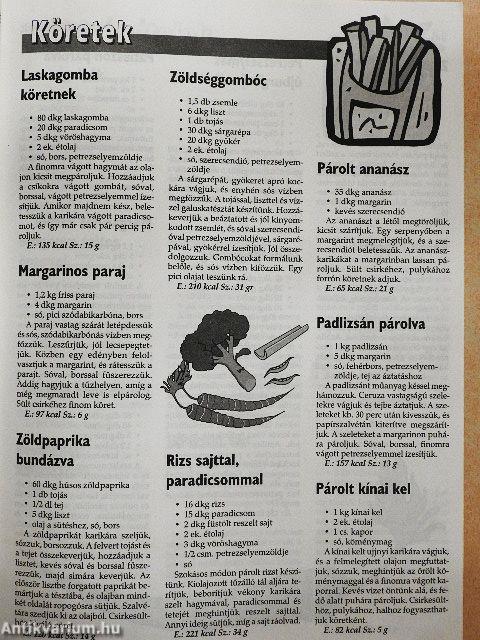 Újabb 301 recept cukorbetegeknek, fogyókúrázóknak