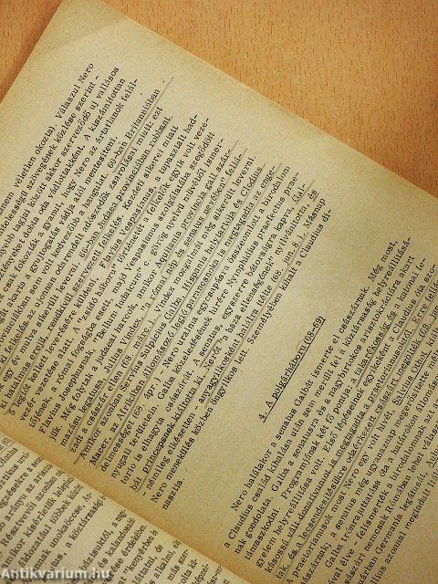 Az ókor története V.