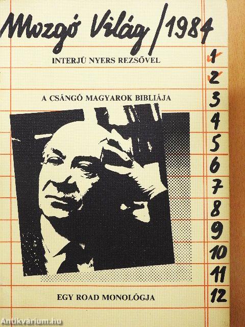 Mozgó Világ 1984. (nem teljes évfolyam)