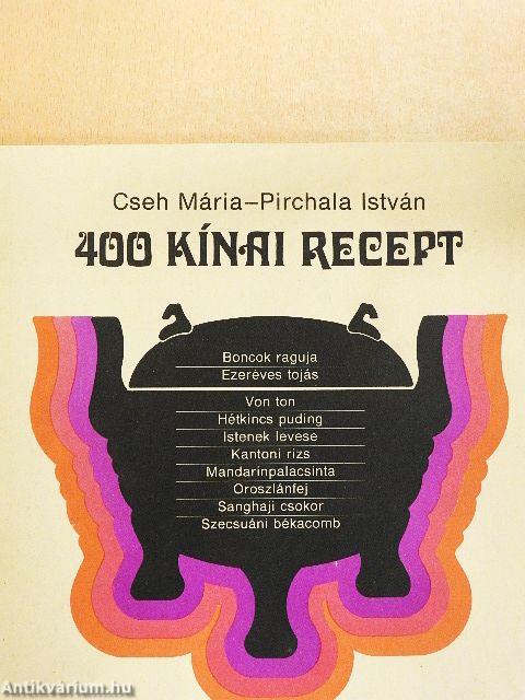 400 kínai recept