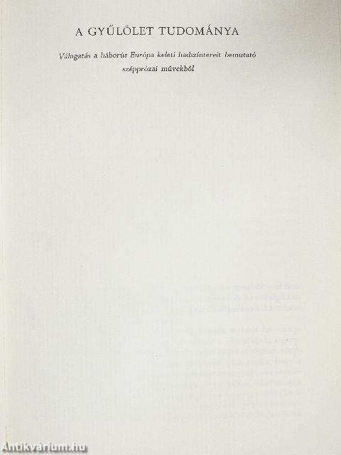 A gyűlölet tudománya