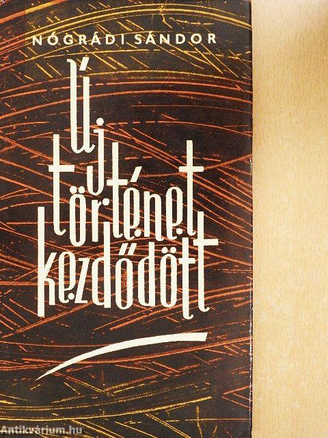 Új történet kezdődött