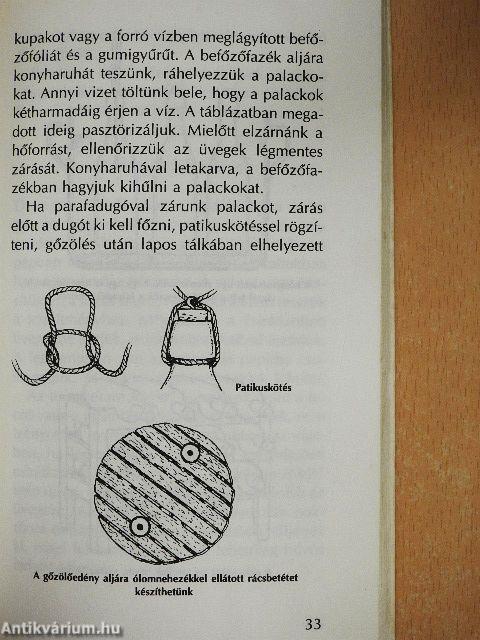 Natúr befőzés tartósítószer nélkül