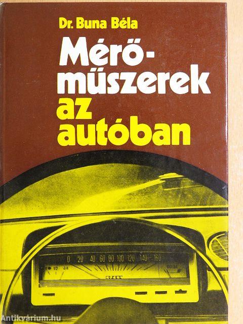 Mérőműszerek az autóban