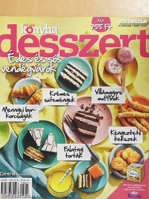 Nők Lapja Konyha Desszert 2019/1-3.