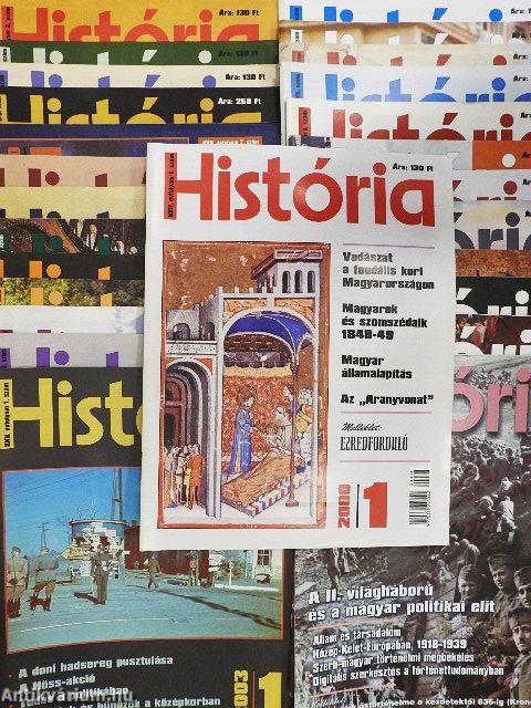 História 2000-2010. (vegyes számok)(26 db)