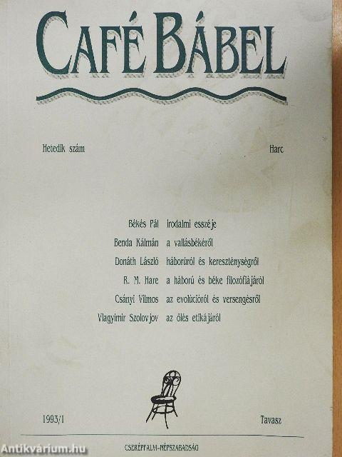 Café Bábel 1993/1.