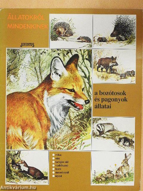 A bozótosok és pagonyok állatai