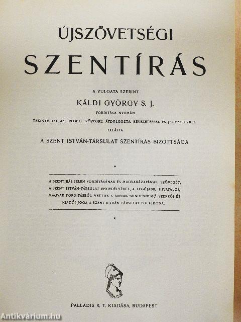 Újszövetségi Szentírás