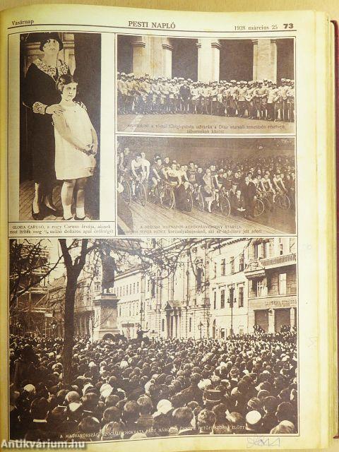 Pesti Napló Képes Műmelléklet 1928. (nem teljes évfolyam)