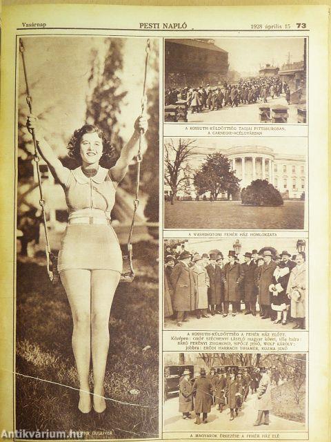 Pesti Napló Képes Műmelléklet 1928. (nem teljes évfolyam)