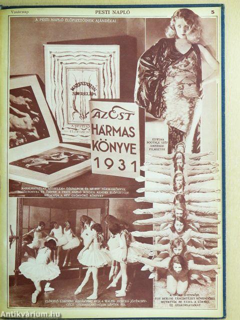 Pesti Napló Képes Műmelléklet 1930. (nem teljes évfolyam)