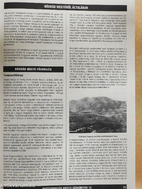 Nógrád megye kézikönyve