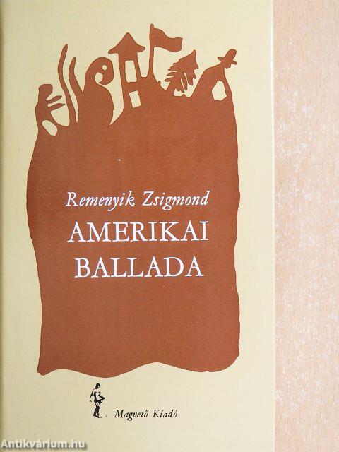 Amerikai ballada