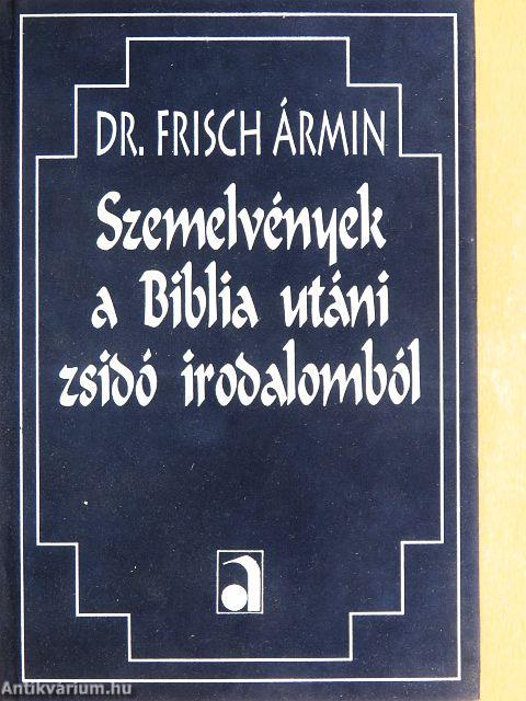 Szemelvények a Biblia utáni zsidó irodalomból