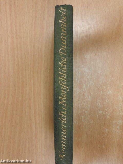 Aus der Geschichte der menschlichen Dummheit