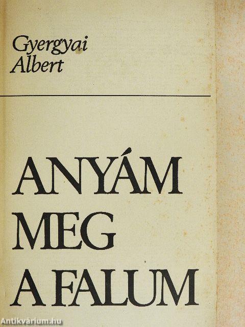 Anyám meg a falum