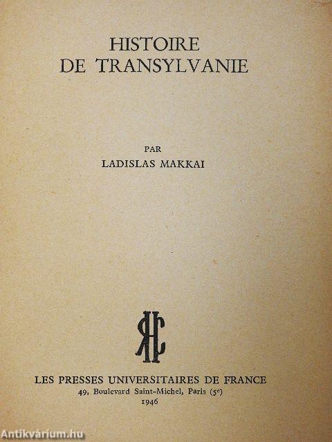 Histoire de Transylvanie