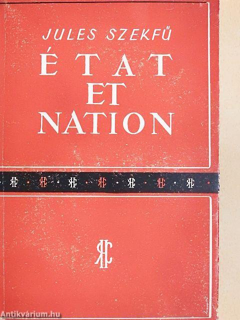 État et nation