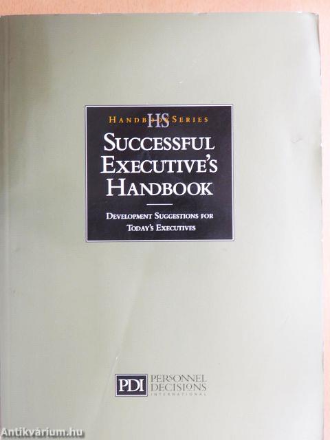 Successful Executive's Handbook