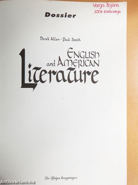 English and American Literature