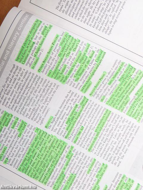 English and American Literature