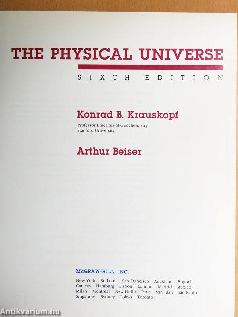 The Physical Universe
