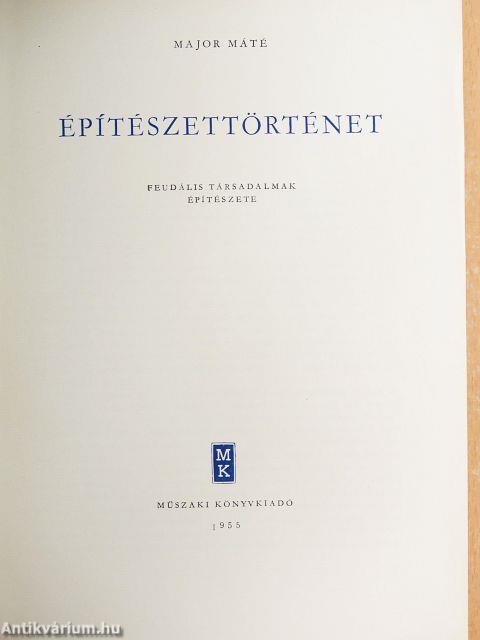 Építészettörténet II.