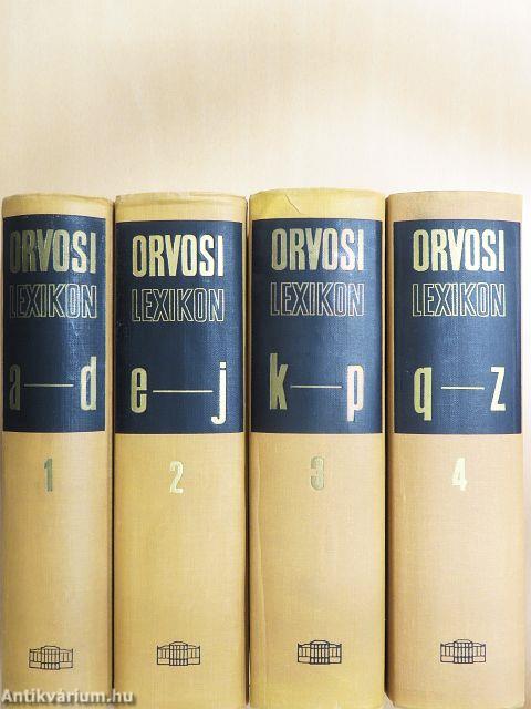 Orvosi lexikon 1-4.