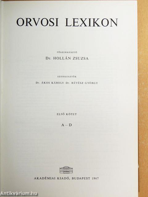 Orvosi lexikon 1-4.